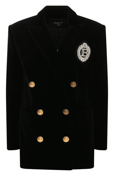 Бархатный жакет BALMAIN, арт. UF17318/C248, фото 1
