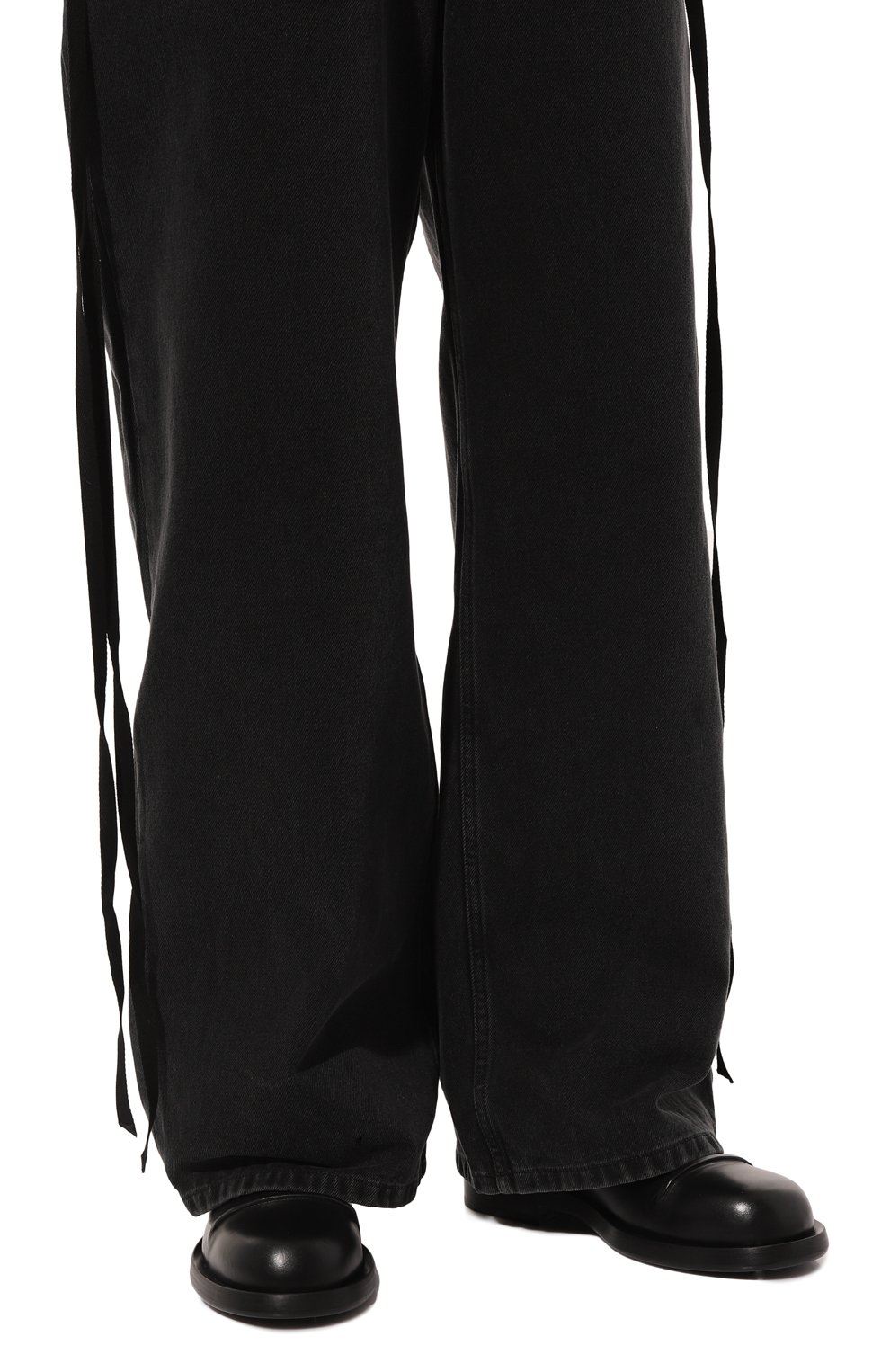 Кожаные дерби dex pintruck ANN DEMEULEMEESTER черного цвета по цене 76500 руб., арт. 2402-M-F30-LT049-099, фото 3 Кожаные дерби dex pintruck ANN DEMEULEMEESTER, арт. 2402-M-F30-LT049-099, фото 3