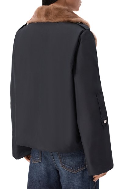 Куртка с подкладкой из норки KITON синего цвета по цене 1890000 руб., арт. D62590K0524L, фото 4 Куртка с подкладкой из норки KITON, арт. D62590K0524L, фото 4