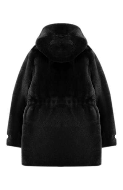 Двусторонняя дубленка с капюшоном LORO PIANA, арт. FAI4119, фото 4