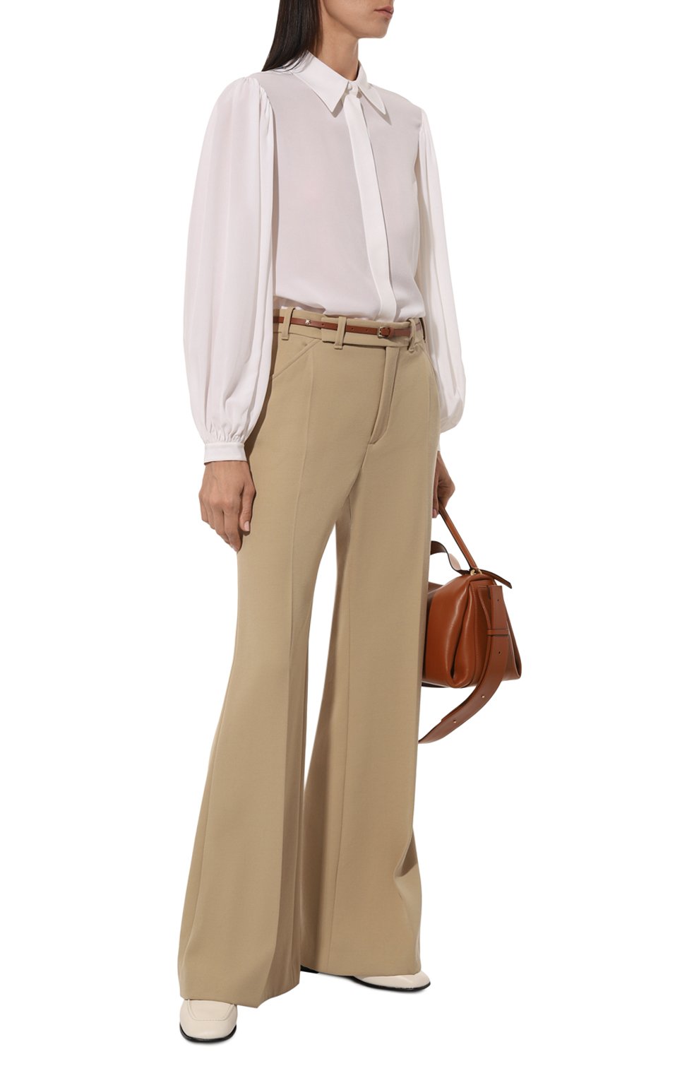 Шерстяные брюки CHLOÉ, арт. CHC23APA14/070, фото 2