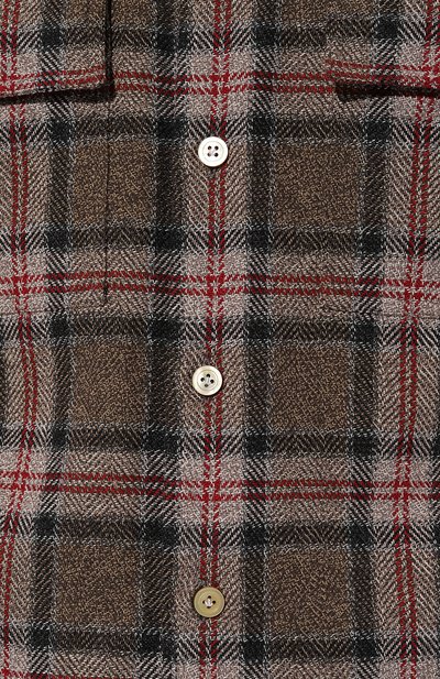 Хлопковая рубашка KITON, арт. UCRRLH0861305, фото 5