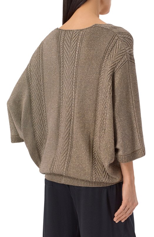 Пуловер из вискозы Freeage S26.JM167.9009.991 Золотой  S26.JM167.9009.991 Фото 4