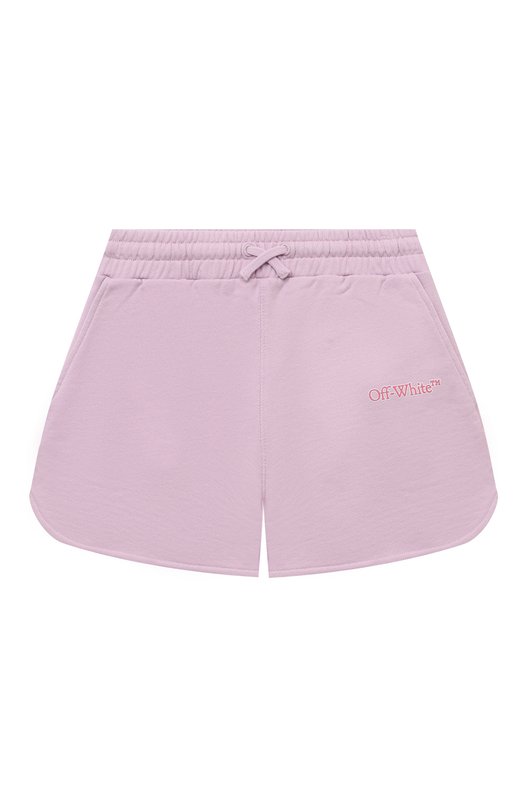 

Хлопковые шорты Off-White, Сиреневый