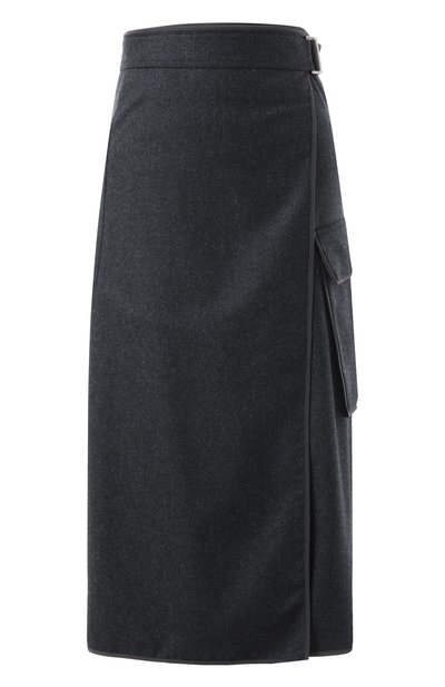 Женская шерстяная юбка BRUNELLO CUCINELLI, арт. M038PG3721