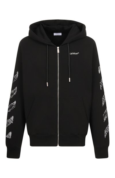 Мужской хлопковая толстовка OFF-WHITE, арт. 0MBE015F25FLE003