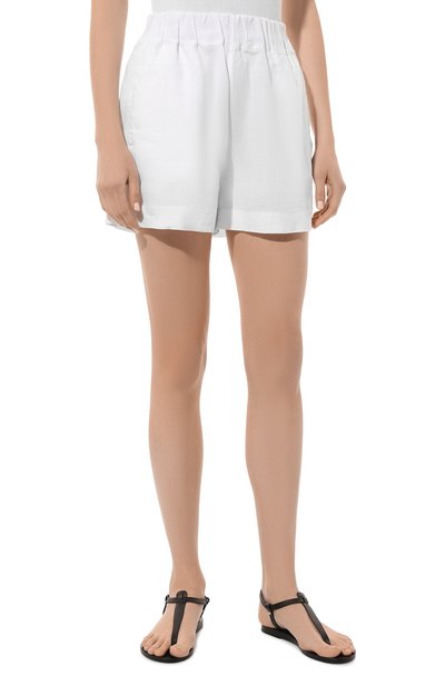 Льняные шорты 120% LINO, арт. 32ALIW29BR/000F753, фото 3