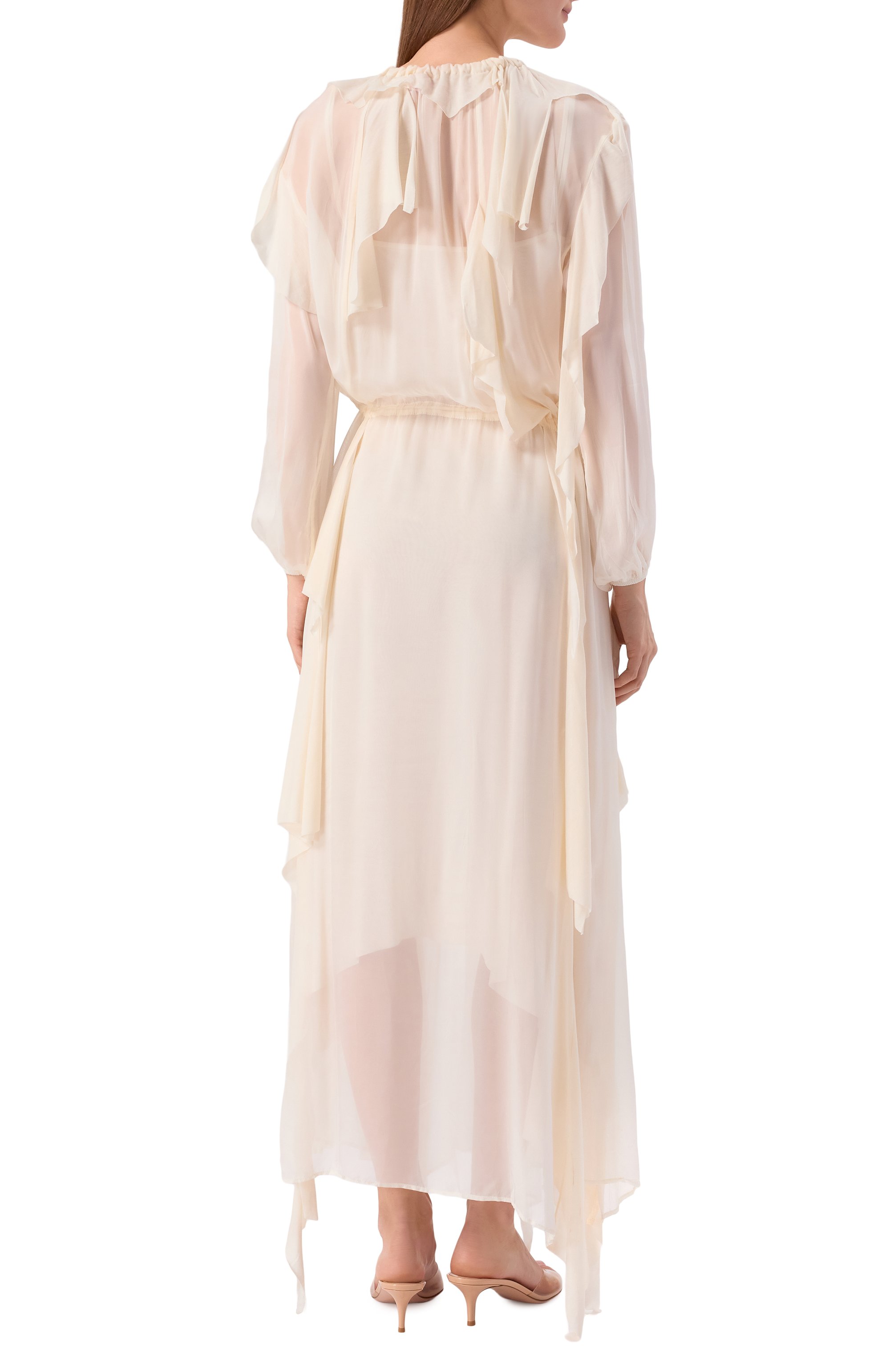 Платье из вискозы DIESEL, арт. A18580/0KIBL, фото 4