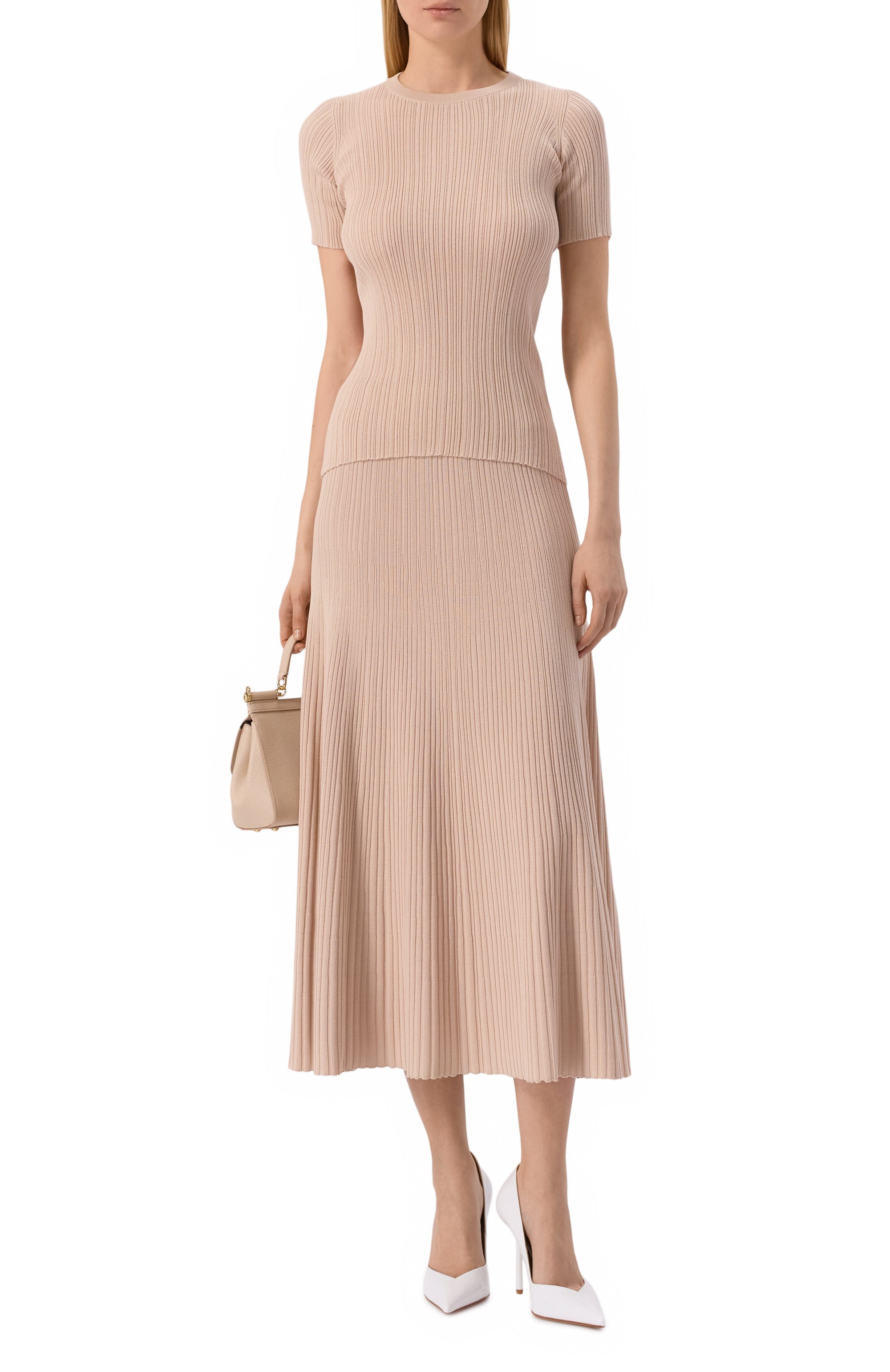 Пуловер из хлопка и шелка AGNONA, арт. KT09015E/7Q180PE, фото 2