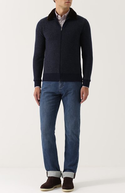 Замшевые ботинки walk and walk LORO PIANA, арт. FAG3595, фото 2