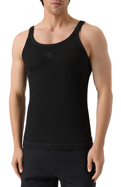 Хлопковая майка DOLCE & GABBANA, арт. G8PA8Z/G7PGP, фото 3