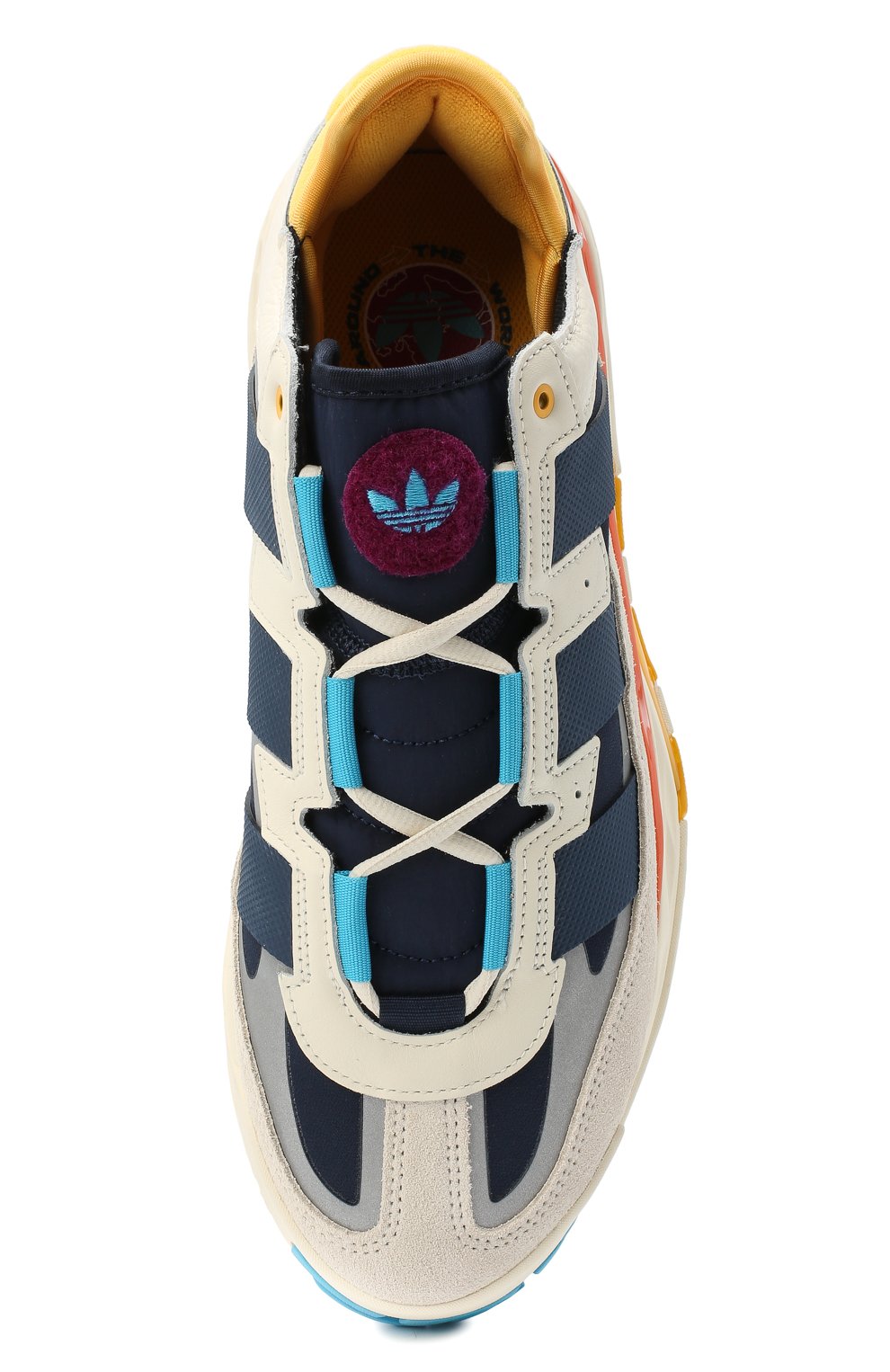 Комбинированные кроссовки niteball ADIDAS ORIGINALS, арт. FV4842, фото 6