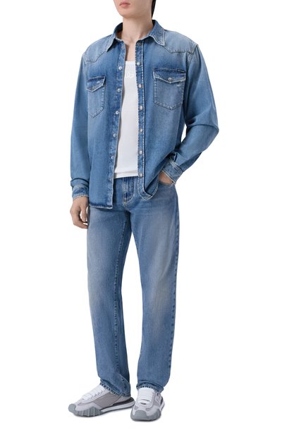 Мужская джинсовая рубашка DOLCE & GABBANA, арт. G5MA1D/G80J2