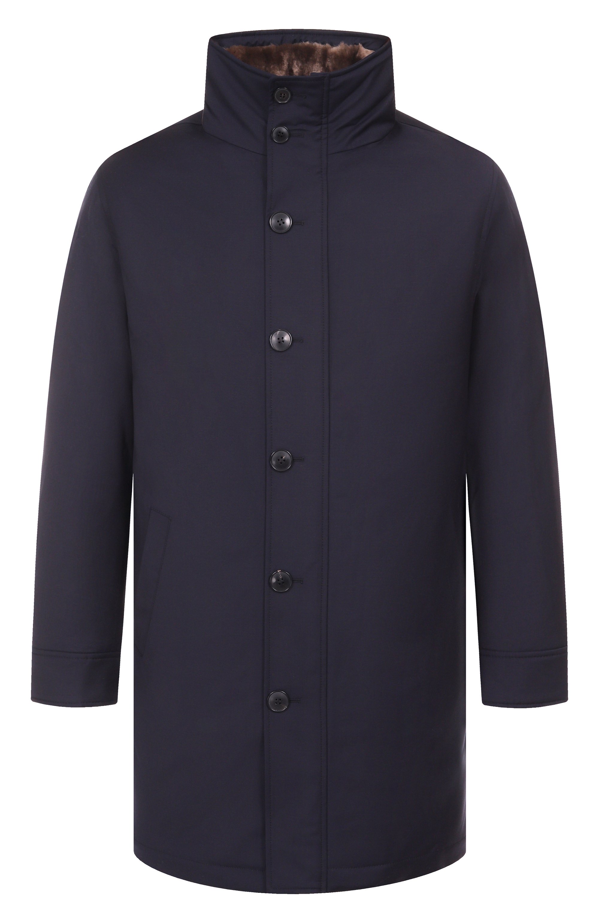 Шерстяная куртка с подкладкой из овчины ANDREA CAMPAGNA, арт. 25U692-GQ4L1S31, фото 1