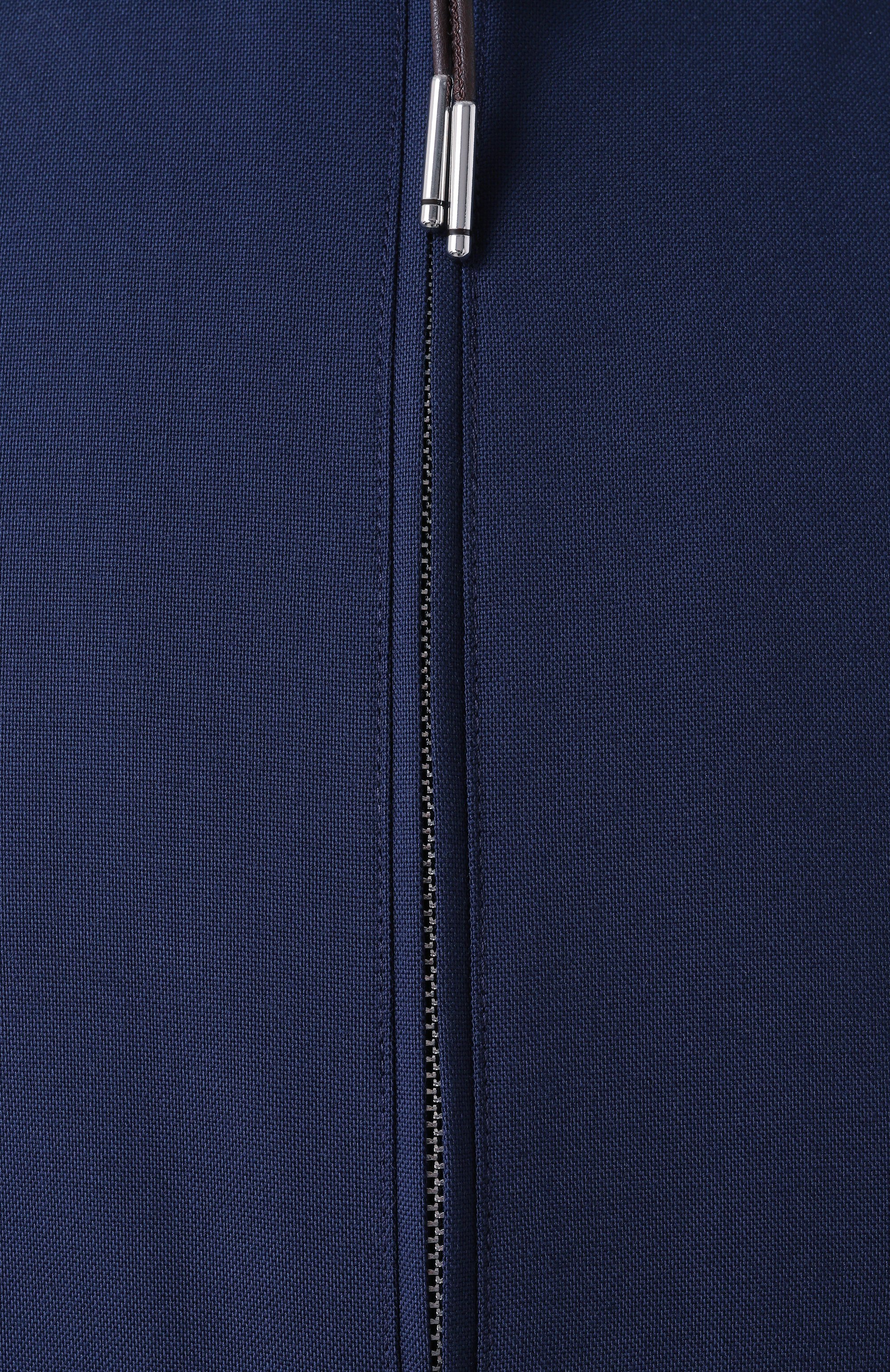 Шерстяной бомбер WINDSOR темно-синего цвета по цене 86200 руб., арт. 13 CARPIN0 10016311/30045111, фото 6 Шерстяной бомбер WINDSOR, арт. 13 CARPIN0 10016311/30045111, фото 6