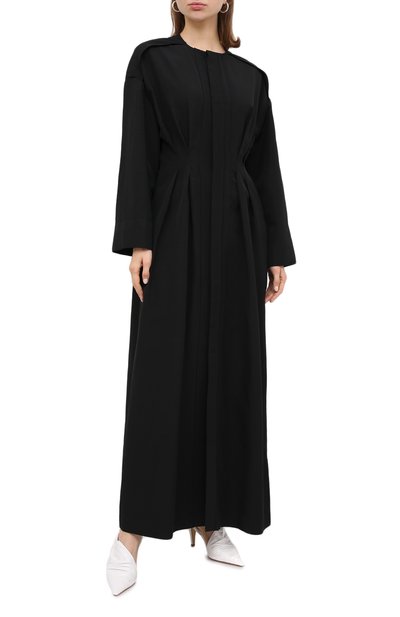 Платье из вискозы и льна JIL SANDER, арт. JSCR502306-WR391000, фото 3