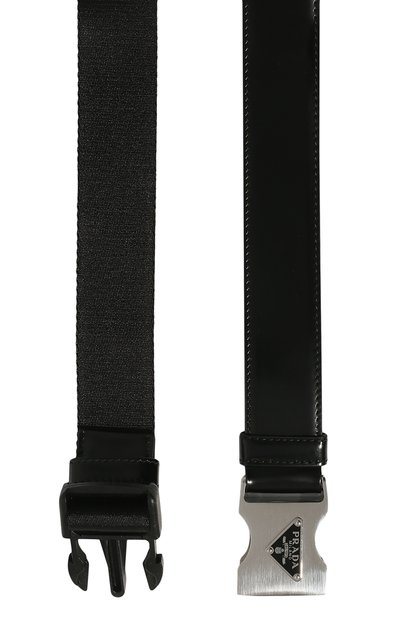 Кожаный ремень PRADA, арт. 2CM253-ZO6-F0002, фото 3