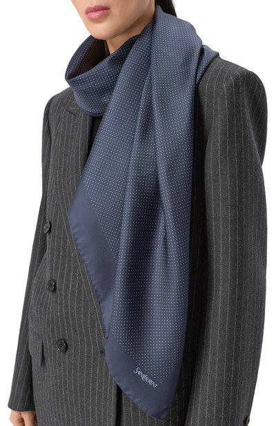 Женский шелковый платок SAINT LAURENT, арт. 821347/3Y001
