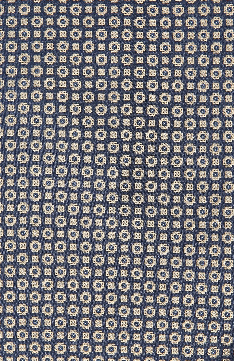 Мужской шелковый галстук STEFANO RICCI золотого цвета, арт. CCX/46101 | Фото 4 (Принт: С принтом; Материал: Текстиль, Шелк; Материал сплава: Проставлено; Нос: Не проставлено)
