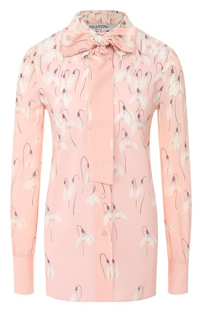 Женская шелковая блузка VALENTINO, арт. SB3AB14H4PE
