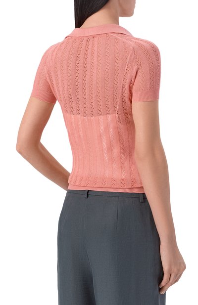 Поло из шелка и хлопка MVST, арт. M26.CSW.K432/G0NG, фото 4