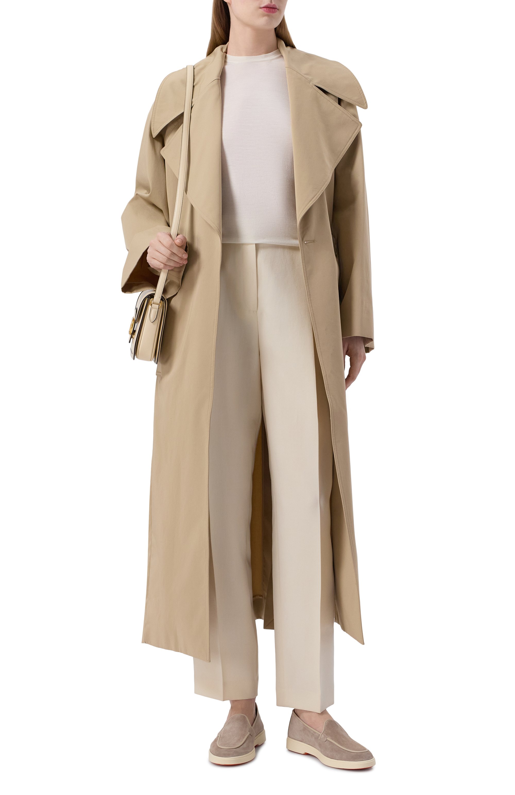 Замшевые лоферы SANTONI, арт. WUYG72027TISN0RB, фото 3