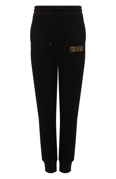 Женские хлопковые джоггеры VERSACE JEANS COUTURE, арт. 77HAAT06/CF01T