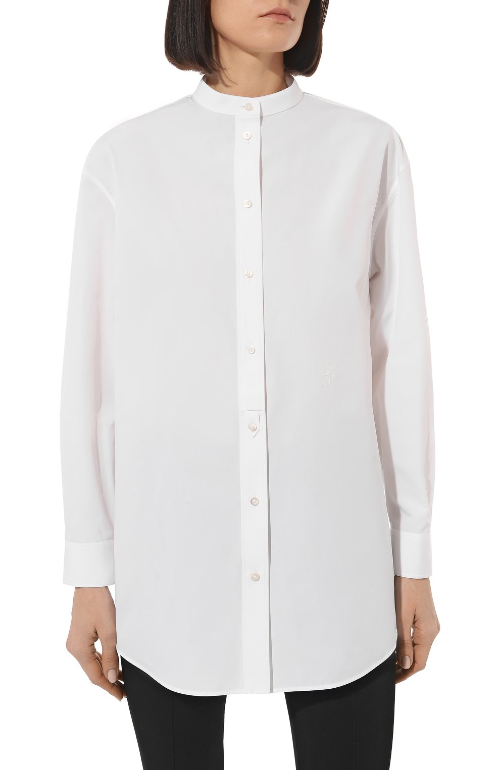 Хлопковая рубашка JIL SANDER, арт. J05DL0003/J45001, фото 3