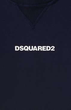 Мужского хлопковый свитшот DSQUARED2 темно-синего цвета, арт. DQ2739/D0094 | Фото 3 (Девочки Кросс-КТ: Свитшот-одежда; Региональные ограничения белый список (Axapta Mercury): Не проставлено; Нос: Не проставлено; Мальчики Кросс-КТ: Свитшот-одежда; Материал внешний: Хлопок; Ростовка одежда: 4 года | 104 см, 10 - 11 лет | 140 - 146см, 13 - 15 лет | 158 см, 16 лет | 164 см, 8 лет | 128 см, 6 лет | 116 см)