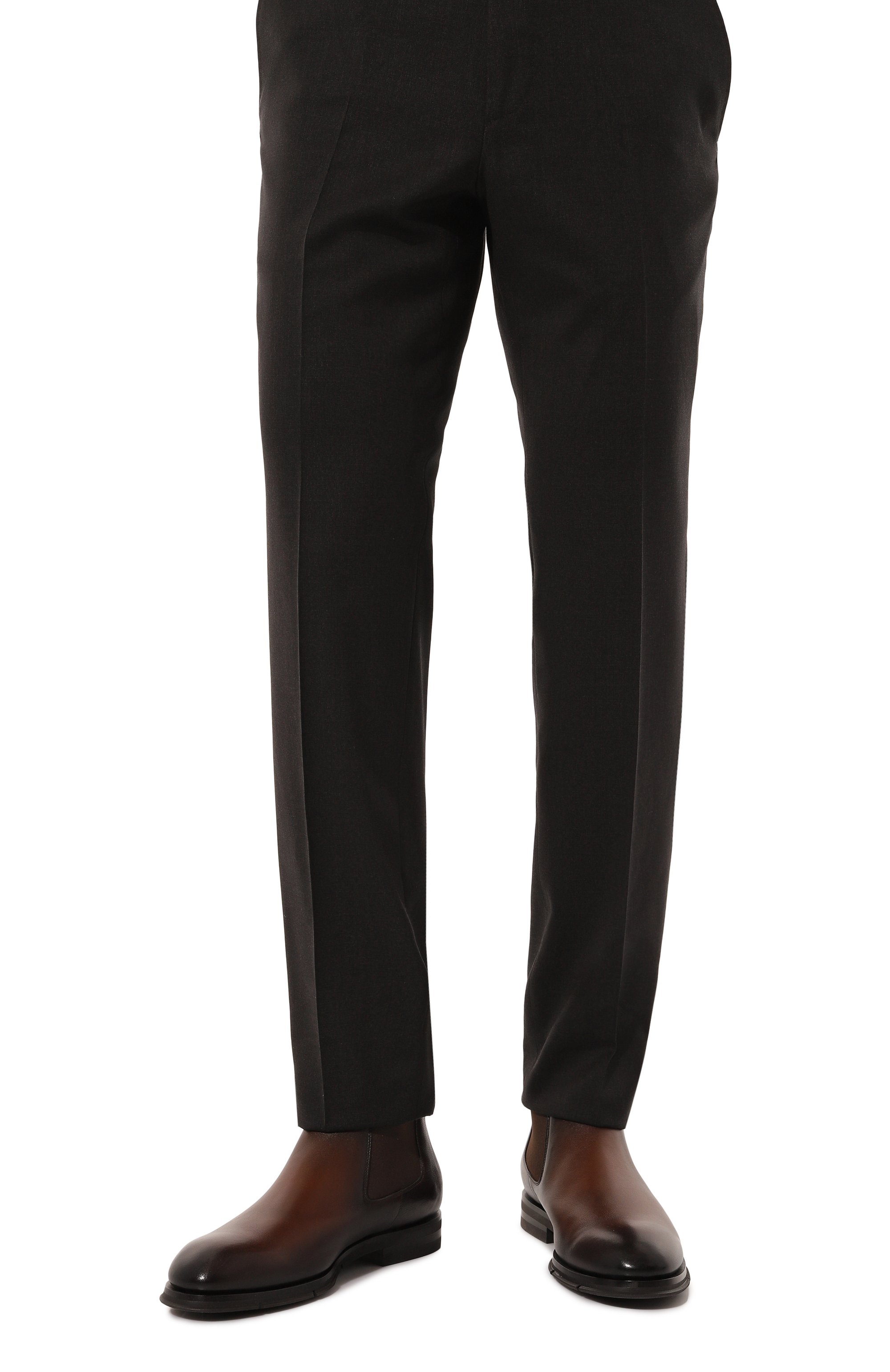 Кожаные челси justin SANTONI, арт. MCJG18579PI2KMEM, фото 3