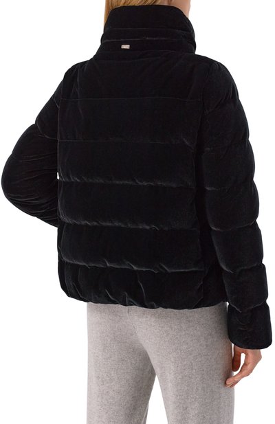 Бархатный пуховик HERNO, арт. PI002180D/15020S, фото 4