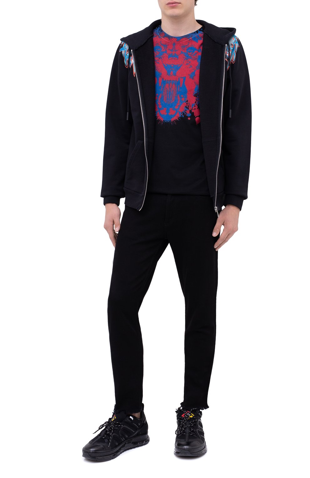 Хлопковая футболка MARCELO BURLON, арт. CMAA018F20JER015, фото 2