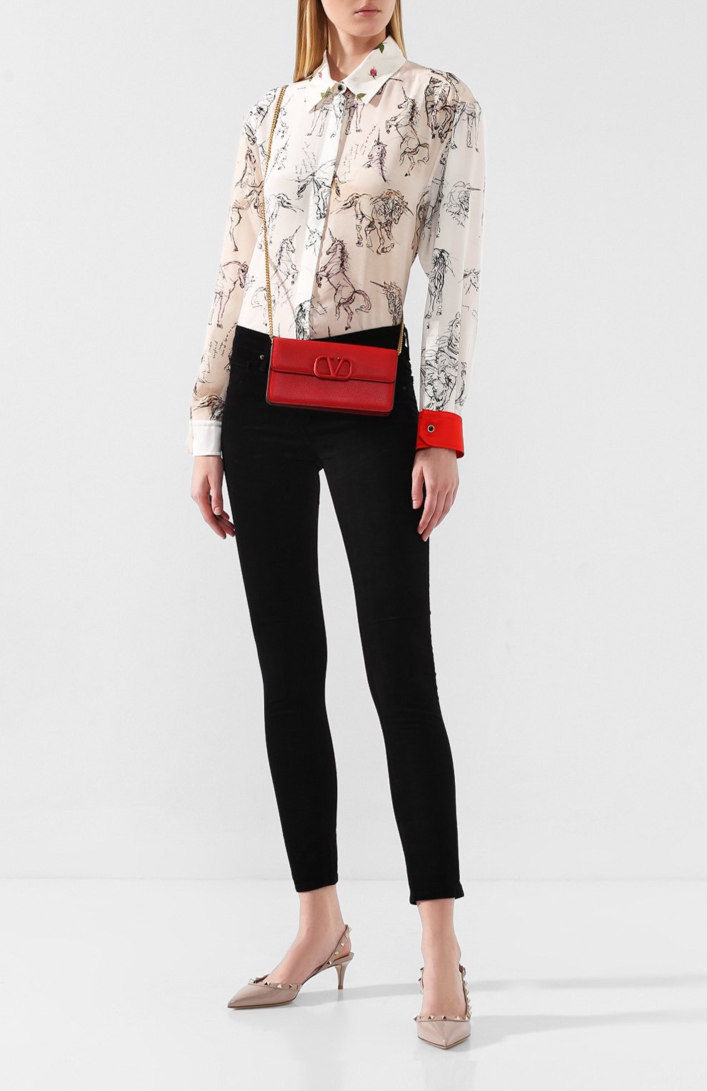 Кошелек vsling на цепочке VALENTINO, арт. SW0P0S93/RQR, фото 2