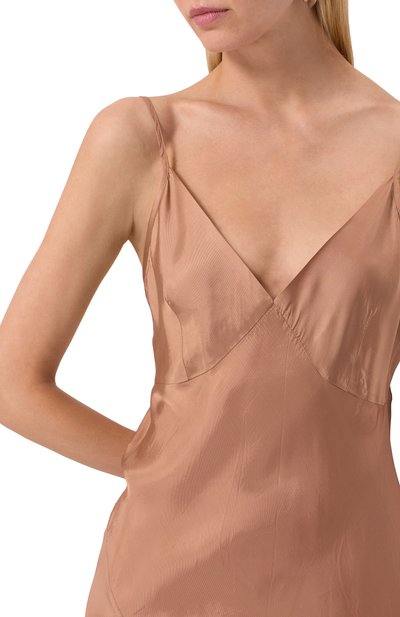 Атласное платье DRIES VAN NOTEN, арт. 251-011000-1427, фото 5