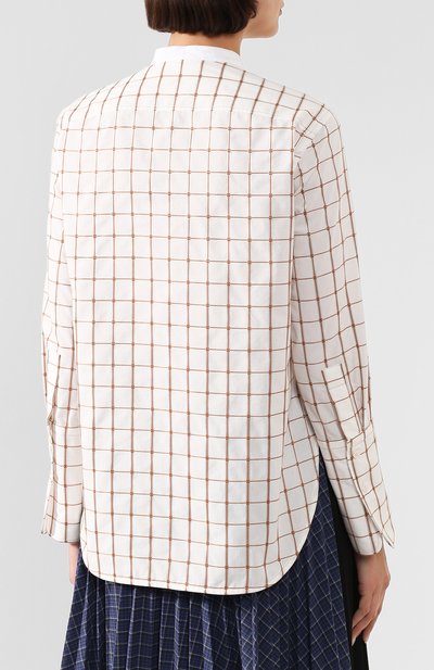 Рубашка в клетку CHLOÉ, арт. CHC19WHT09043, фото 4