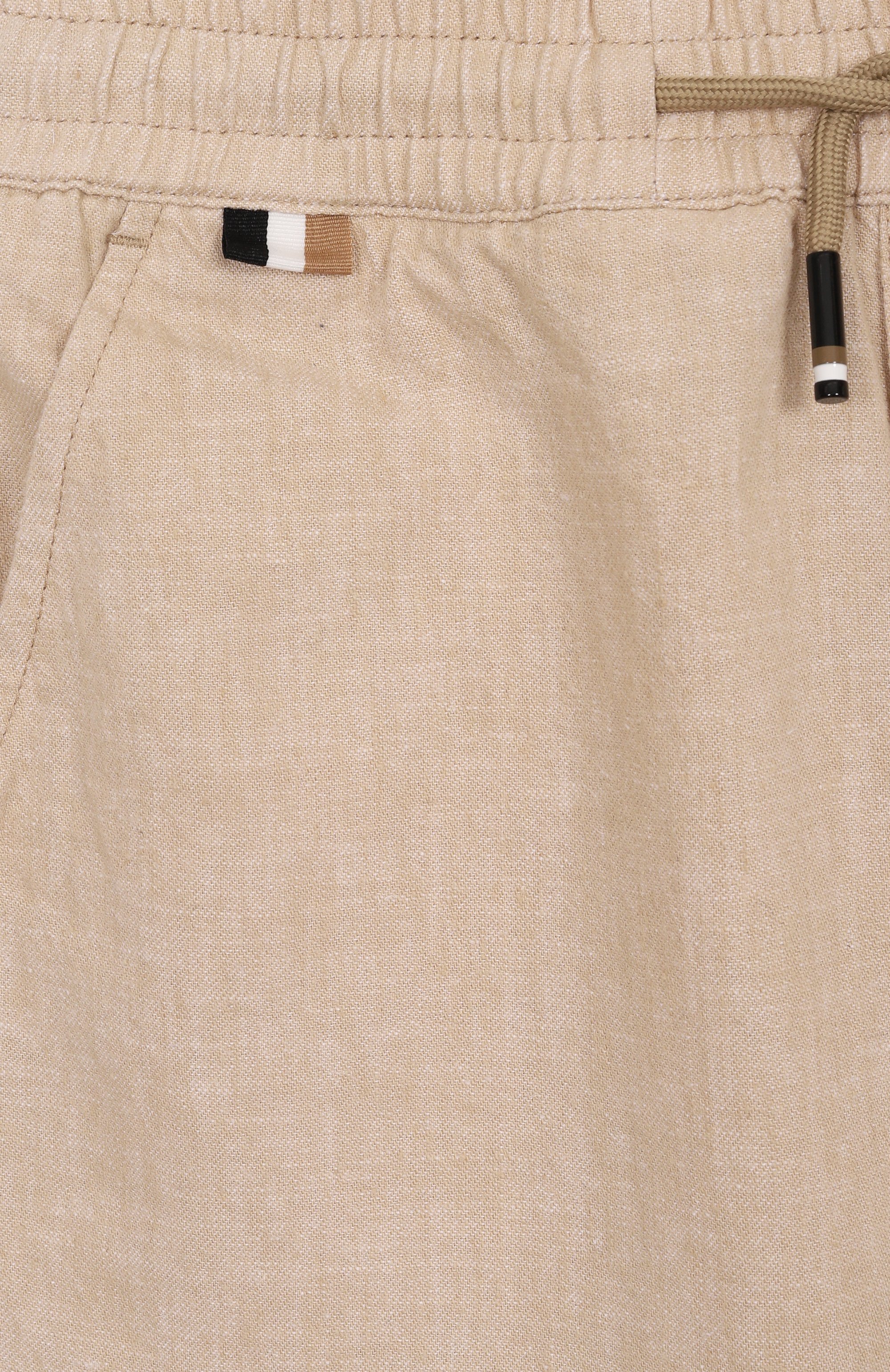 Шорты изо льна и хлопка BOSS, арт. J51988, фото 3