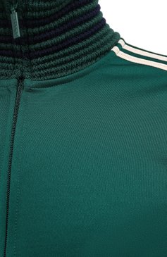 Мужской толстовка adidas originals x wales bonner ADIDAS ORIGINALS зеленого цвета, арт. GL5184 | Фото 5 (Материал внешний: Синтетический материал; Стили: Спорт-шик; Мужское Кросс-КТ: Толстовка-одежда; Рукава: Длинные; Длина (для топов): Стандартные)
