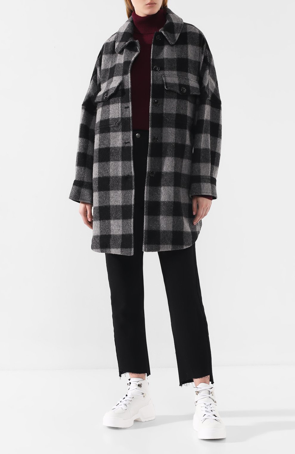 Пальто woolrich buffalo WOOLRICH разноцветного цвета по цене 47050 руб., арт. WWCPS2774/UT1739, фото 2 Пальто woolrich buffalo WOOLRICH, арт. WWCPS2774/UT1739, фото 2
