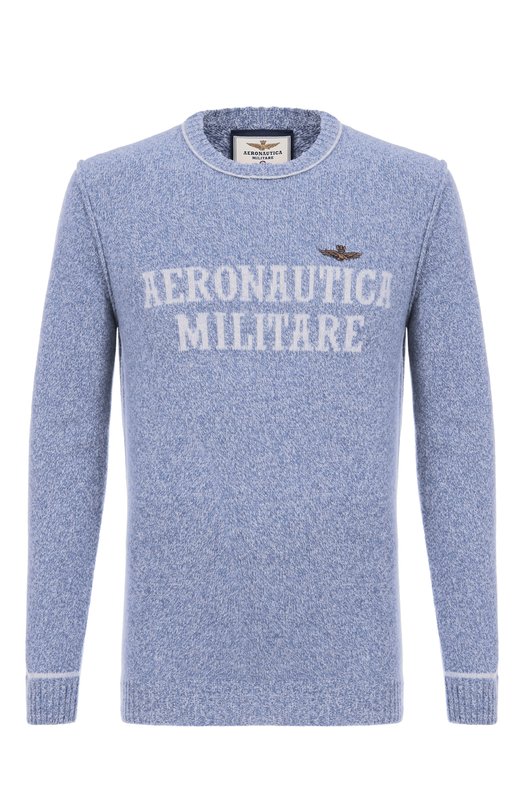 Шерстяной джемпер Aeronautica Militare MA1579UL00924 Синий MA1579UL00924