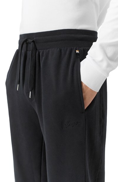 Хлопковые джоггеры BOSS, арт. 50535855, фото 5