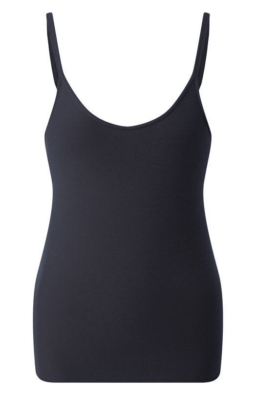 Топ из вискозы Giorgio Armani 8NAH01/AM05Z Синий 8NAH01/AM05Z