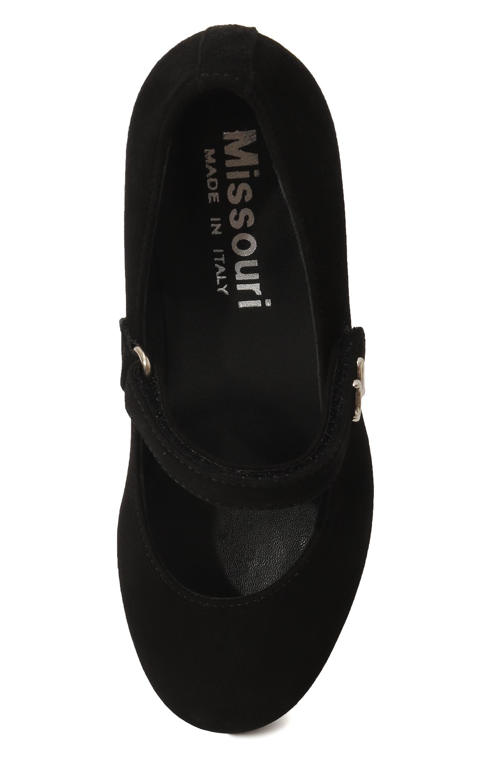 Замшевые туфли MISSOURI, арт. 78089M/BLACK SUEDE/28-30, фото 4
