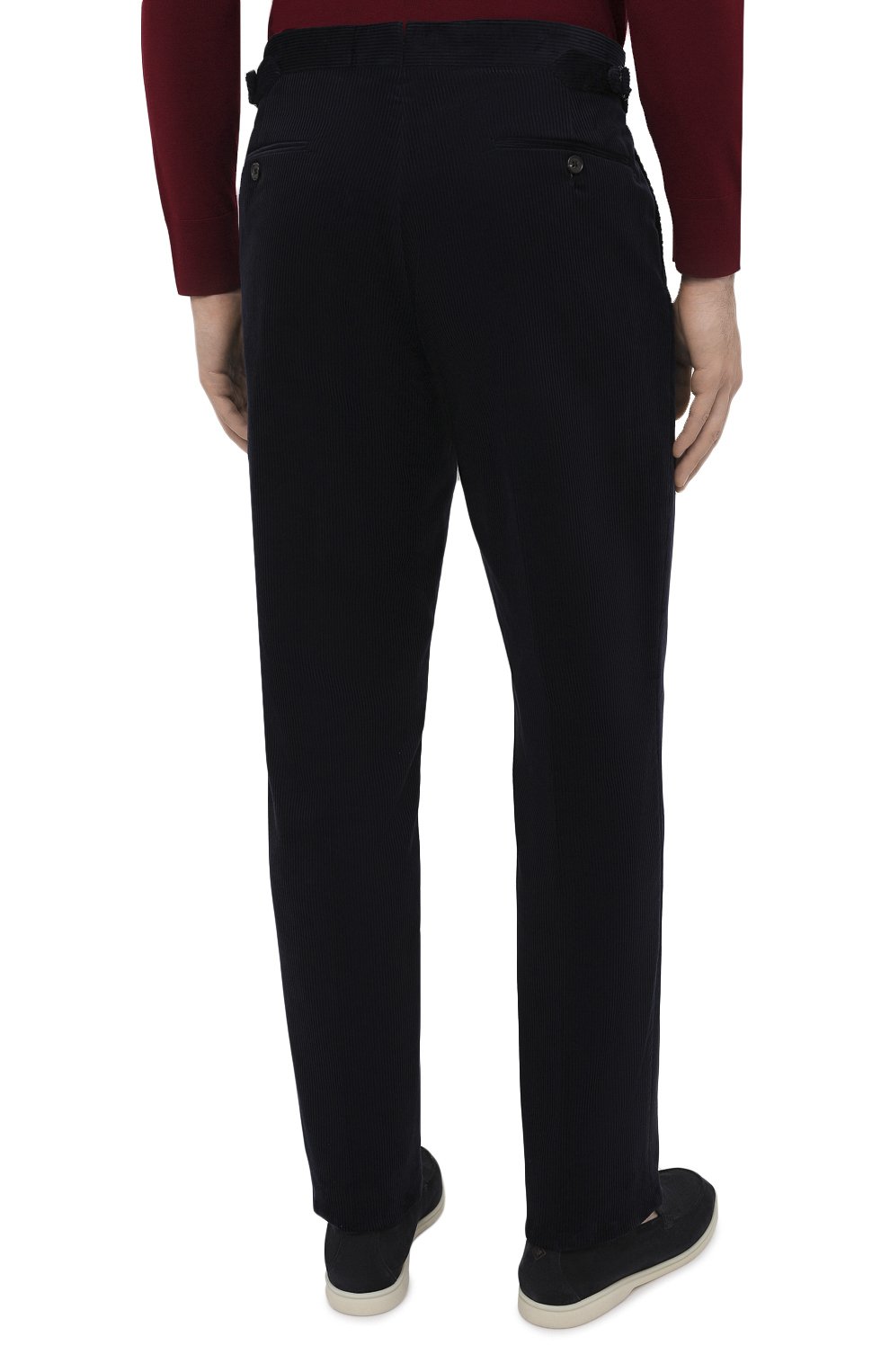 Вельветовые брюки RALPH LAUREN темно-синего цвета по цене 55300 руб., арт. 798804751, фото 4 Вельветовые брюки RALPH LAUREN, арт. 798804751, фото 4