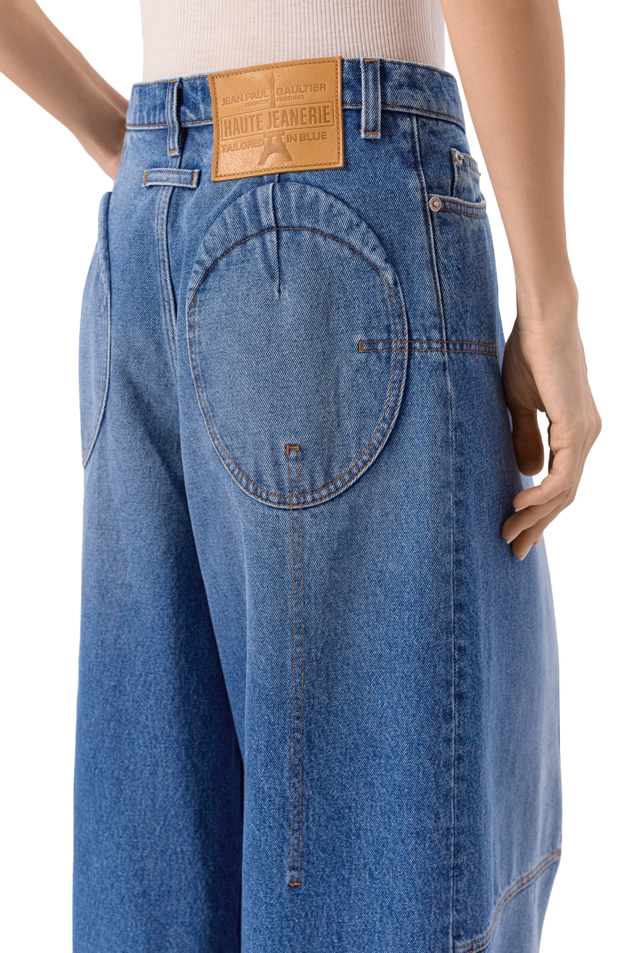 Джинсы JEAN PAUL GAULTIER, арт. 25/34-F-JE179B-D013, фото 5