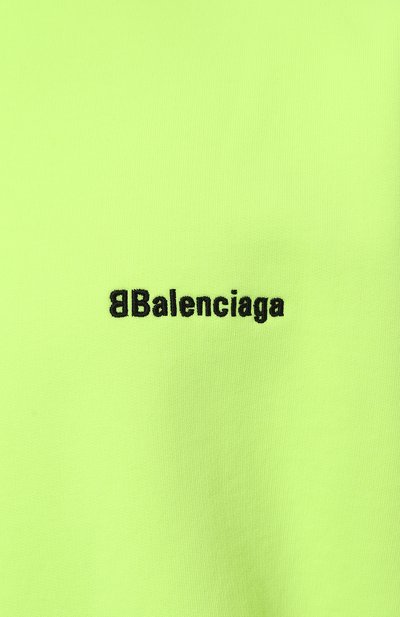 Хлопковое худи BALENCIAGA, арт. 570811/TKVB5, фото 5