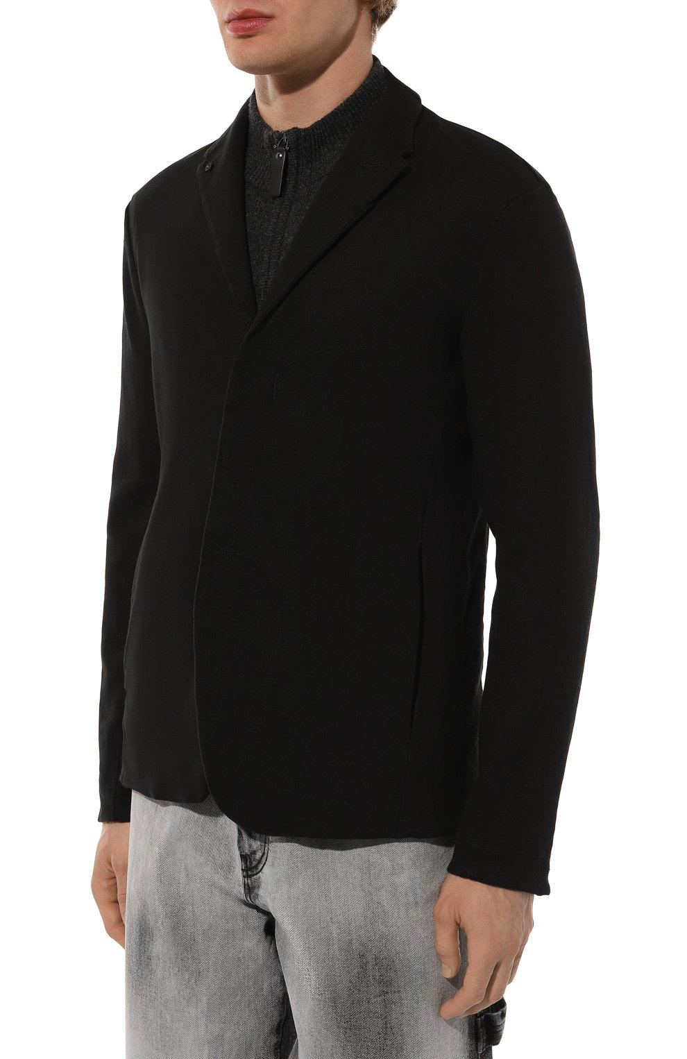 Пиджак из хлопка и шерсти TRANSIT, арт. CFUTRYM221, фото 5