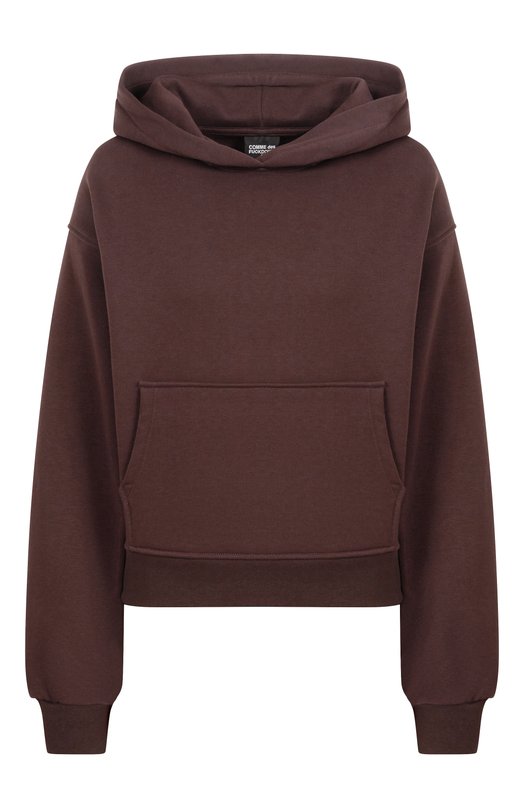 Хлопковое худи Comme des Fuckdown CFABW01373 Коричневый CFABW01373