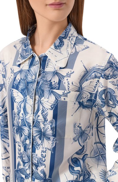 Шелковая рубашка PHILIPP PLEIN, арт. SAFC WRP0558 PTE104N, фото 5