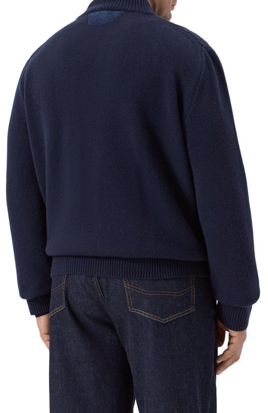 Кашемировый кардиган Zilli KZMC01M0320VTARS0 Синий  KZMC01M0320VTARS0 Фото 4