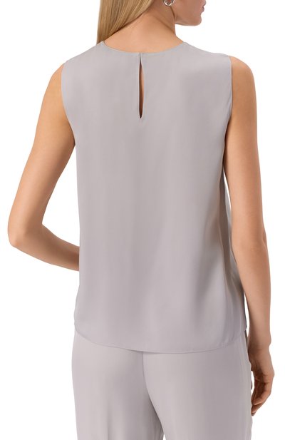 Шелковый топ THEORY, арт. M0102539, фото 4